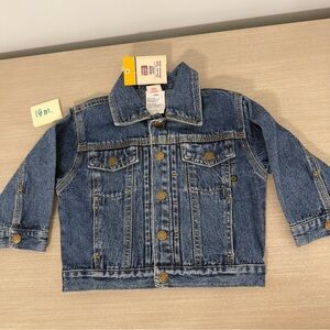 Faded Glory Blue Jean Jacket New Deadstock Vintage Size 18mo